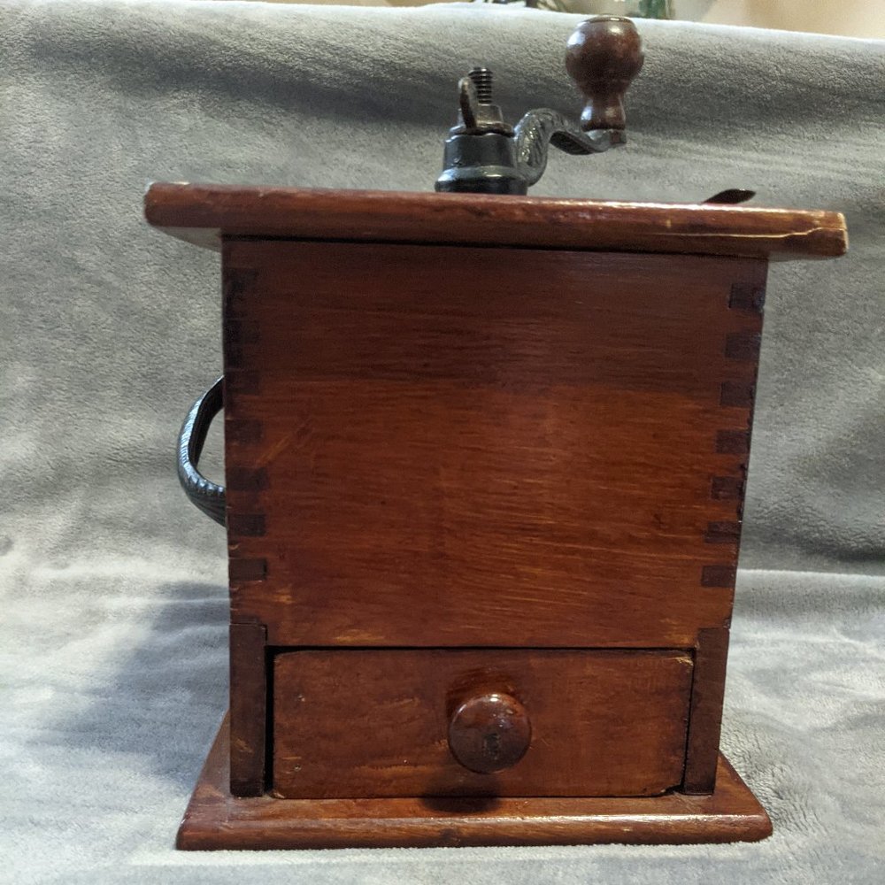 Antique Wooden coffee Grinder